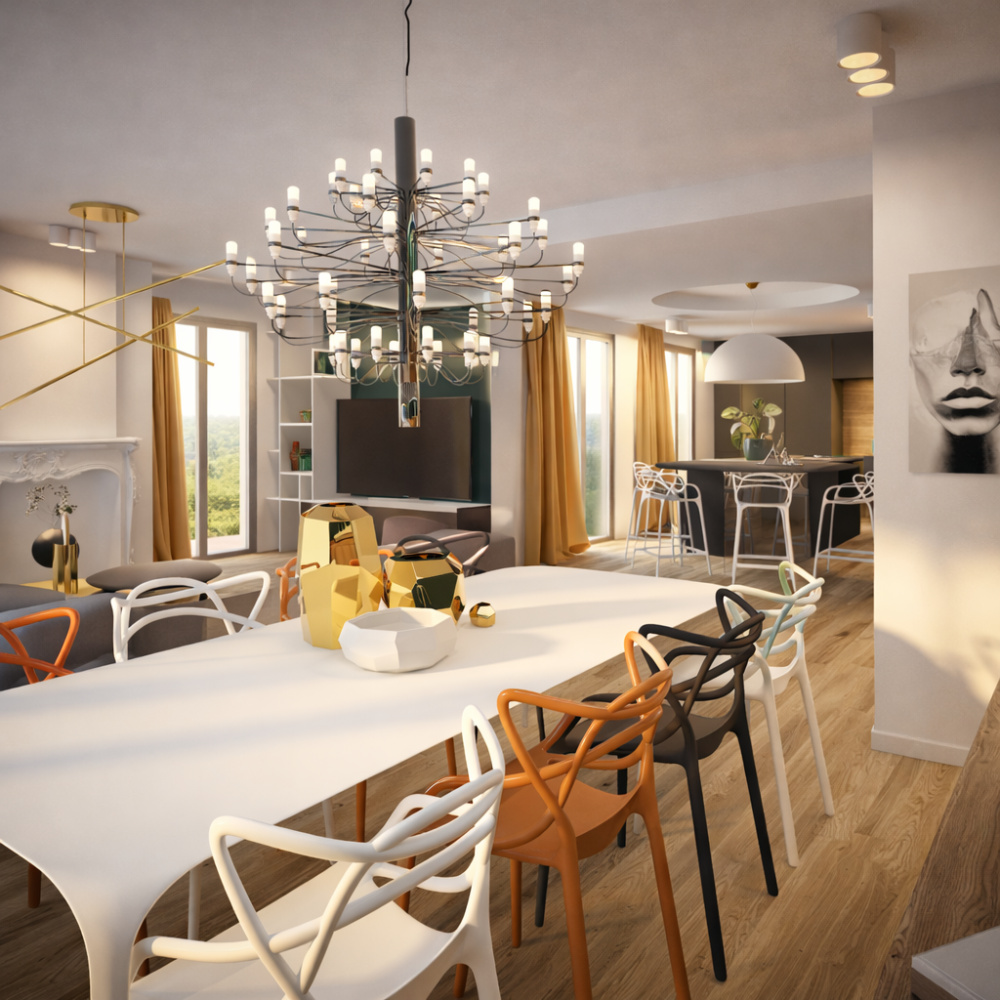 Villa R salle à manger 