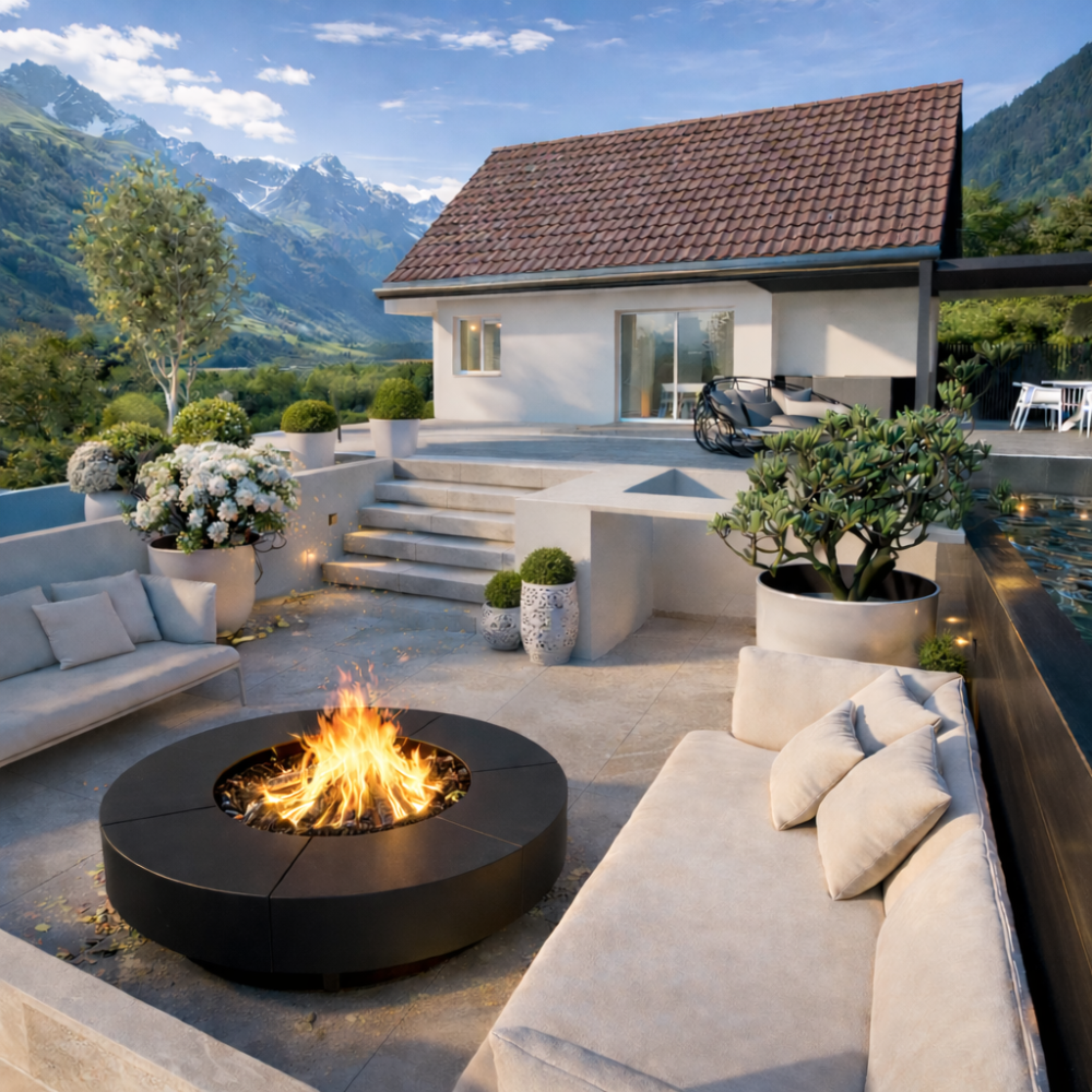 amenagement  espace piscine  villa G